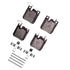 1115-1656-01 by DYNAMIC FRICTION COMPANY - Active Perform Pads and Hardware Kit