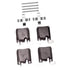 1115-1656-01 by DYNAMIC FRICTION COMPANY - Active Perform Pads and Hardware Kit
