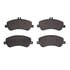 1311-1406-00 by DYNAMIC FRICTION COMPANY - 3000 Semi-Metallic Brake Pads