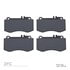 1311-1420-00 by DYNAMIC FRICTION COMPANY - 3000 Semi-Metallic Brake Pads