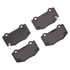 1115-1718-00 by DYNAMIC FRICTION COMPANY - Active Performance Pads