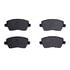 1311-1435-00 by DYNAMIC FRICTION COMPANY - 3000 Semi-Metallic Brake Pads