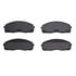 1311-1520-00 by DYNAMIC FRICTION COMPANY - 3000 Semi-Metallic Brake Pads