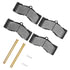 1214-0008-01 by DYNAMIC FRICTION COMPANY - Heavy Duty Pads and Hardware Kit