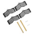 1214-0008-01 by DYNAMIC FRICTION COMPANY - Heavy Duty Pads and Hardware Kit