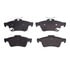 1311-1564-00 by DYNAMIC FRICTION COMPANY - 3000 Semi-Metallic Brake Pads