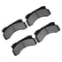 1214-0236-00 by DYNAMIC FRICTION COMPANY - Heavy Duty Pads