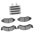 1214-0375-01 by DYNAMIC FRICTION COMPANY - Heavy Duty Pads and Hardware Kit