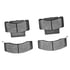 1214-0459-00 by DYNAMIC FRICTION COMPANY - Heavy Duty Pads