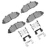 1214-0679-01 by DYNAMIC FRICTION COMPANY - Heavy Duty Pads and Hardware Kit