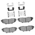 1214-0679-01 by DYNAMIC FRICTION COMPANY - Heavy Duty Pads and Hardware Kit