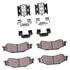 1214-0729-01 by DYNAMIC FRICTION COMPANY - Heavy Duty Pads and Hardware Kit