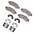 1214-0729-01 by DYNAMIC FRICTION COMPANY - Heavy Duty Pads and Hardware Kit