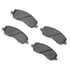 1115-0866-00 by DYNAMIC FRICTION COMPANY - Active Performance Pads