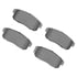 1115-0900-00 by DYNAMIC FRICTION COMPANY - Active Performance Pads