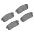 1115-0900-00 by DYNAMIC FRICTION COMPANY - Active Performance Pads