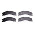 1552-1565-00 by DYNAMIC FRICTION COMPANY - DFC 5000 Advanced Brake Pads - Semi Metallic