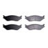 1311-0777-00 by DYNAMIC FRICTION COMPANY - 3000 Semi-Metallic Brake Pads