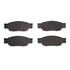 1311-0805-00 by DYNAMIC FRICTION COMPANY - 3000 Semi-Metallic Brake Pads