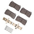 1115-0968-01 by DYNAMIC FRICTION COMPANY - Active Perform Pads and Hardware Kit