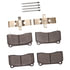 1115-0968-01 by DYNAMIC FRICTION COMPANY - Active Perform Pads and Hardware Kit