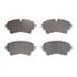 1552-1898-01 by DYNAMIC FRICTION COMPANY - 5000 Advanced Brake Pads - Low Metallic and Hardware Kit