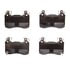 1552-2145-00 by DYNAMIC FRICTION COMPANY - DFC 5000 Advanced Brake Pads - Low Metallic