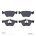 1311-0853-10 by DYNAMIC FRICTION COMPANY - 3000 Semi-Metallic Brake Pads