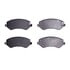 1311-0856-00 by DYNAMIC FRICTION COMPANY - 3000 Semi-Metallic Brake Pads