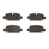 1552-2174-00 by DYNAMIC FRICTION COMPANY - 5000 Advanced Brake Pads - Low Metallic