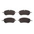 1552-2416-00 by DYNAMIC FRICTION COMPANY - 5000 Advanced Brake Pads - Low Metallic