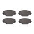 1552-2464-00 by DYNAMIC FRICTION COMPANY - Disc Brake Pad Set