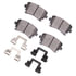 1115-1018-01 by DYNAMIC FRICTION COMPANY - Active Perform Pads and Hardware Kit