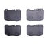 1553-1796-00 by DYNAMIC FRICTION COMPANY - 5000 Advanced Brake Pads - Low Metallic