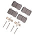 1115-1053-01 by DYNAMIC FRICTION COMPANY - Active Perform Pads and Hardware Kit