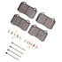 1115-1053-02 by DYNAMIC FRICTION COMPANY - Active Perform Pads and Hardware Kit