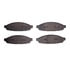 1311-0953-00 by DYNAMIC FRICTION COMPANY - 3000 Semi-Metallic Brake Pads