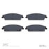 1400-1194-10 by DYNAMIC FRICTION COMPANY - DFC Ulitmate Duty Performance Brake Pads