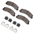 1214-2087-01 by DYNAMIC FRICTION COMPANY - Heavy Duty Pads and Hardware Kit