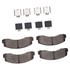 1214-2087-01 by DYNAMIC FRICTION COMPANY - Heavy Duty Pads and Hardware Kit
