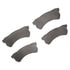 1214-2175-00 by DYNAMIC FRICTION COMPANY - DFC Heavy Duty Pads - Semi Metallic