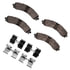 1214-2224-01 by DYNAMIC FRICTION COMPANY - Heavy Duty Pads and Hardware Kit