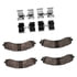 1214-2224-01 by DYNAMIC FRICTION COMPANY - Heavy Duty Pads and Hardware Kit