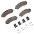 1214-2281-01 by DYNAMIC FRICTION COMPANY - Heavy Duty Pads and Hardware Kit