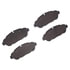 1214-2301-00 by DYNAMIC FRICTION COMPANY - Heavy Duty Pads - Semi Metallic