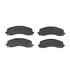 1400-2225-00 by DYNAMIC FRICTION COMPANY - Ultimate Duty Performance Brake Pads