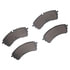 1214-2388-00 by DYNAMIC FRICTION COMPANY - Disc Brake Pad Set - Heavy Duty Pads, Semi Metallic