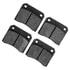 1310-0009-00 by DYNAMIC FRICTION COMPANY - 3000 Ceramic Brake Pads