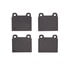 1551-0045-10 by DYNAMIC FRICTION COMPANY - 5000 Advanced Brake Pads - Low Metallic