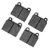 1310-0045-00 by DYNAMIC FRICTION COMPANY - 3000 Ceramic Brake Pads